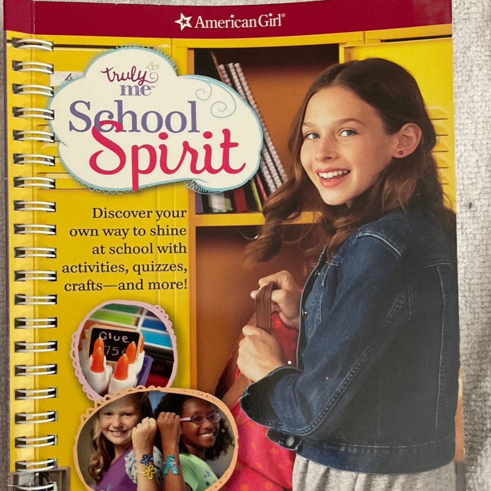 American Girl Truly me activity book School Spirit